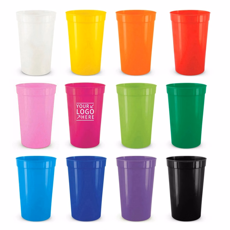 16 oz Plastic Stadium Cup