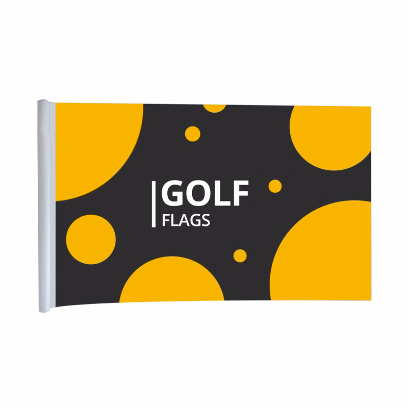 Golf Flags - Rectangle, Single Sided (20" x 14")
