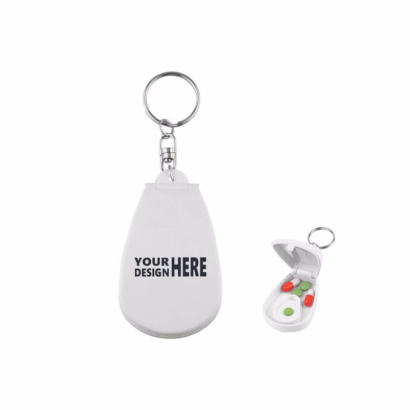 Multi Functional Keychain Medicine Case