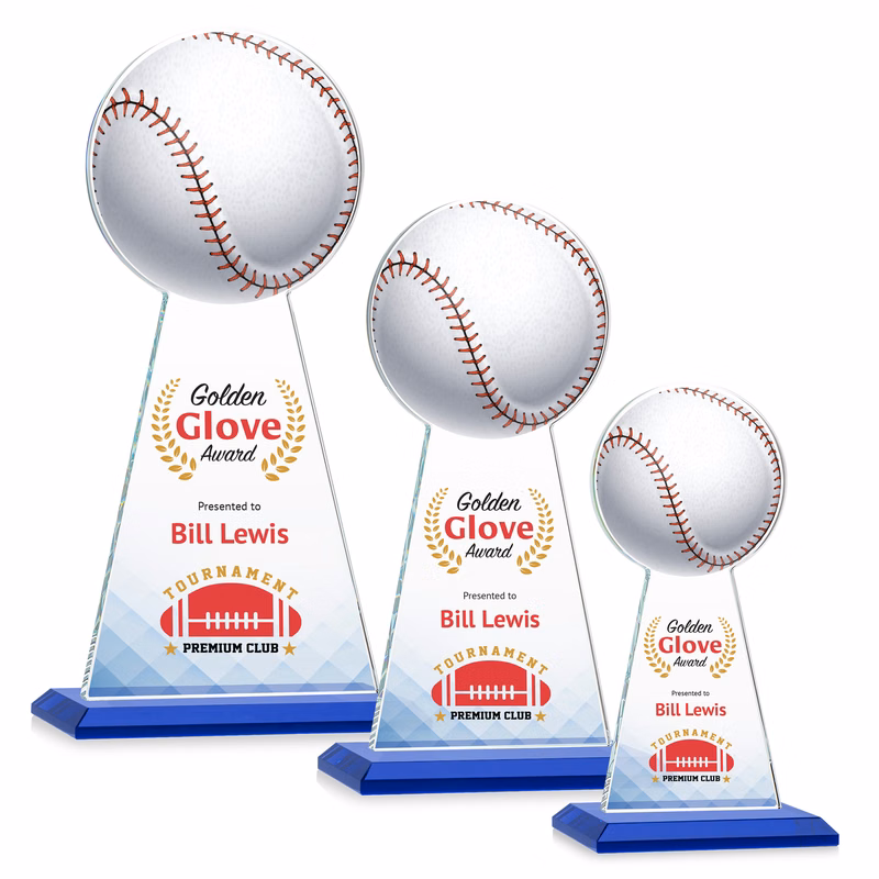 Edenwood Baseball VividPrint™ Award - Blue