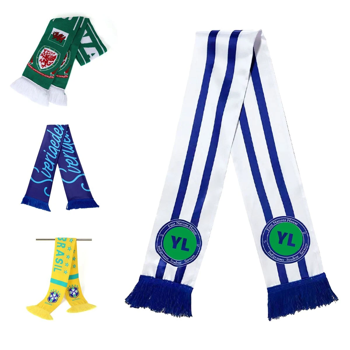 Custom Sports Knit Scarf 1