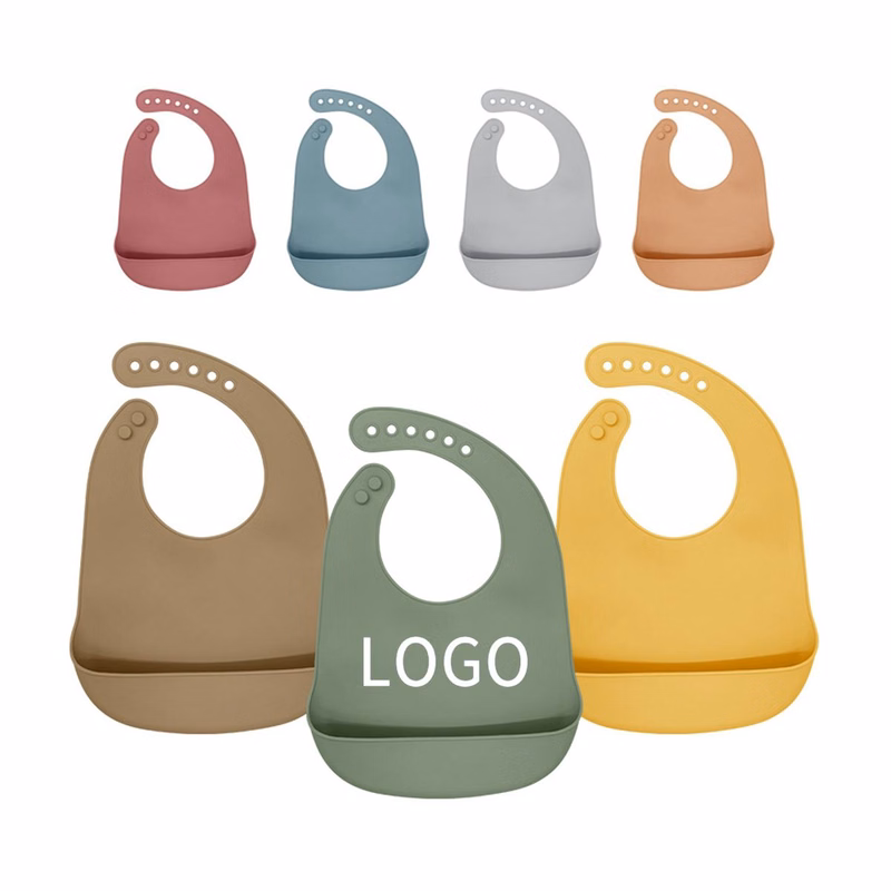 Silicone Waterproof 3D Bib for Babies