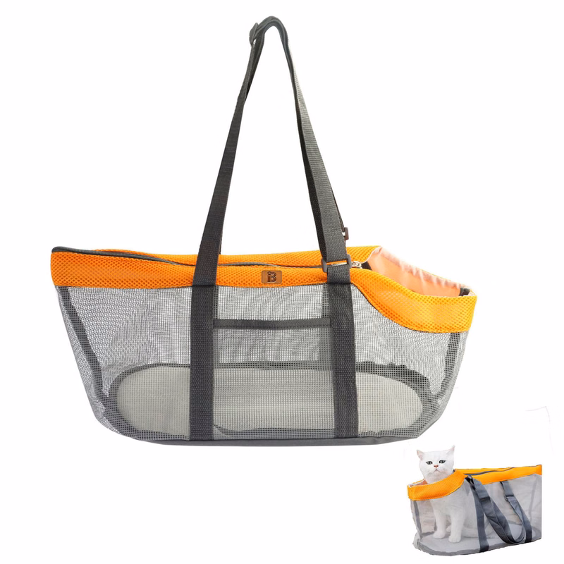 Soft Pet Mesh Carrier Tote Bag