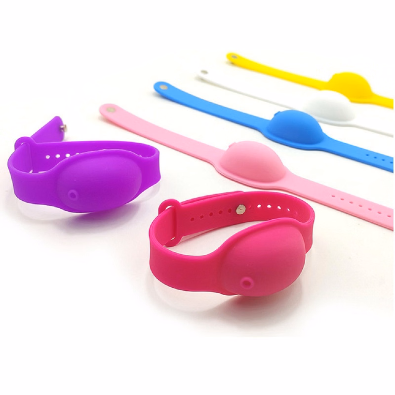 Squeeze Hand Sanitizer Silicone Bracelet