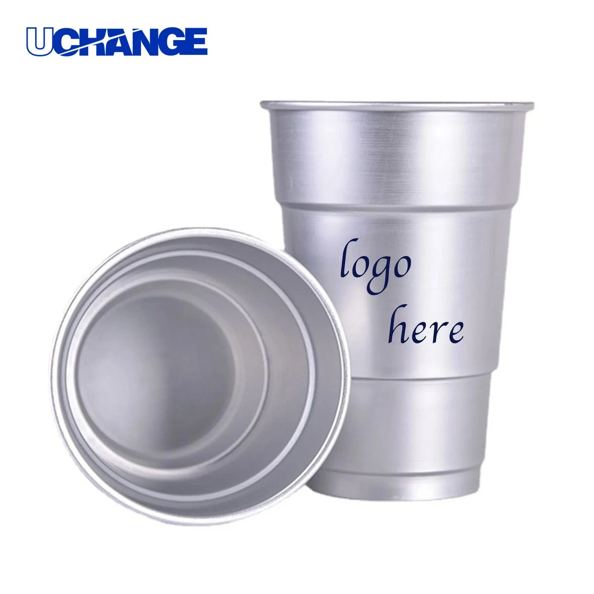Recyclable Aluminum Party Cup Container for Events (16 oz) 1