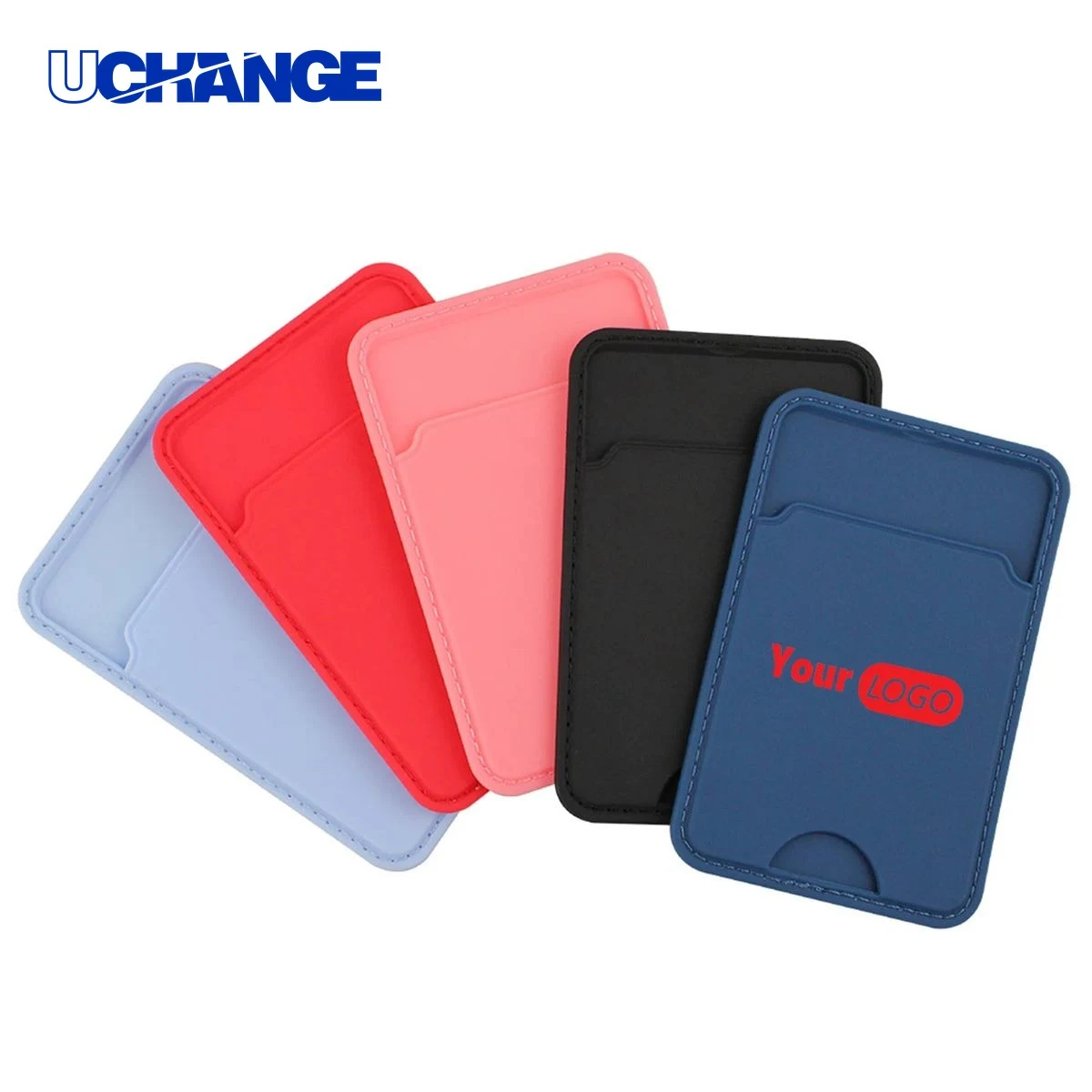 PU Leather Wallet Style Phone Card Holder 1