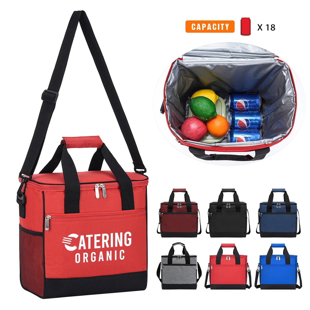 18-Can Soft Pack Insulated Cooler Bag 1