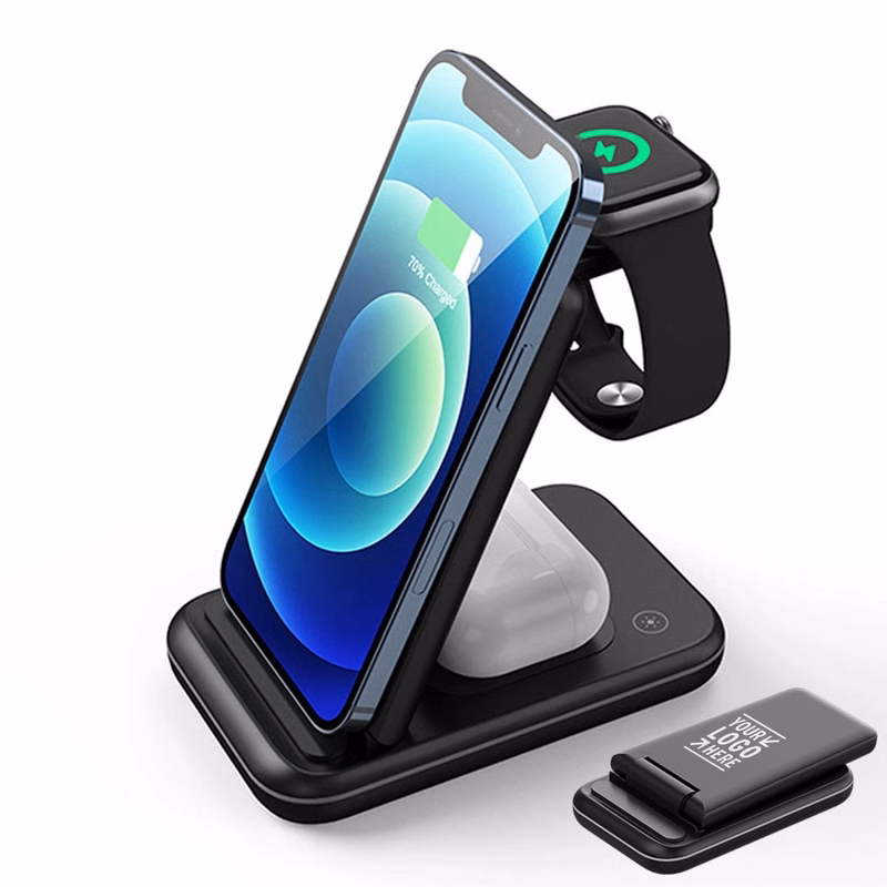 Folding 3-In-1 Wireless Charger