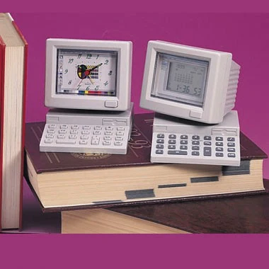 COMPUTER SHAPED MULTIFUNCTION CLOCK 1