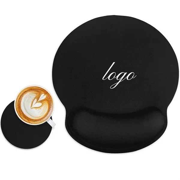Ergonomic Mouse Pad With Wrist Support for Events, Gifting and Everyday Use 1