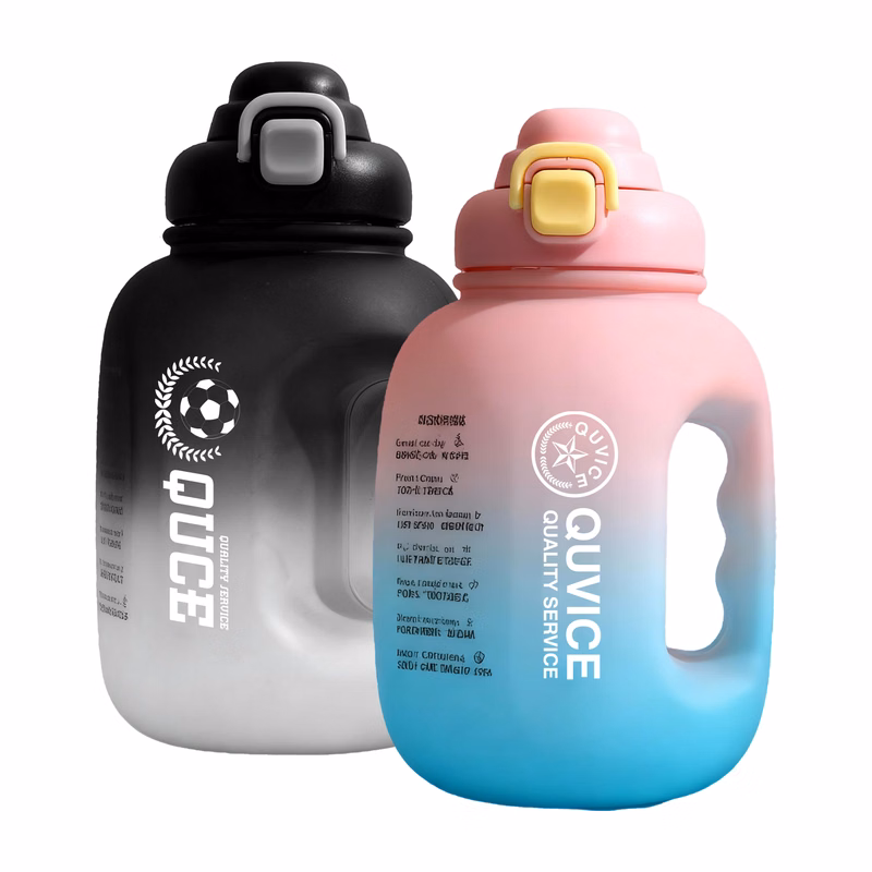 1.6L Large Capacity Gradient Sports Water Bottle