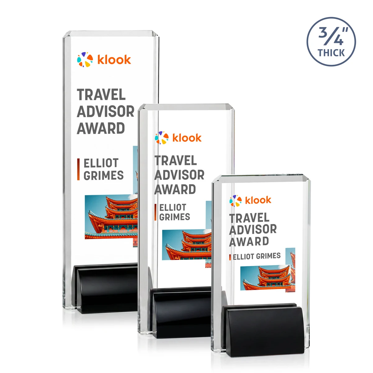 Annapolis VividPrint™ Award - Black 1