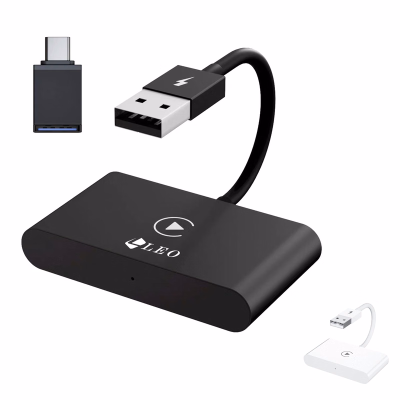 Wireless Adapter Converting Wired In-Car Projection Systems