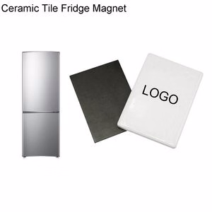 Sublimation Blank Ceramic Tile Refrigerator Magnet