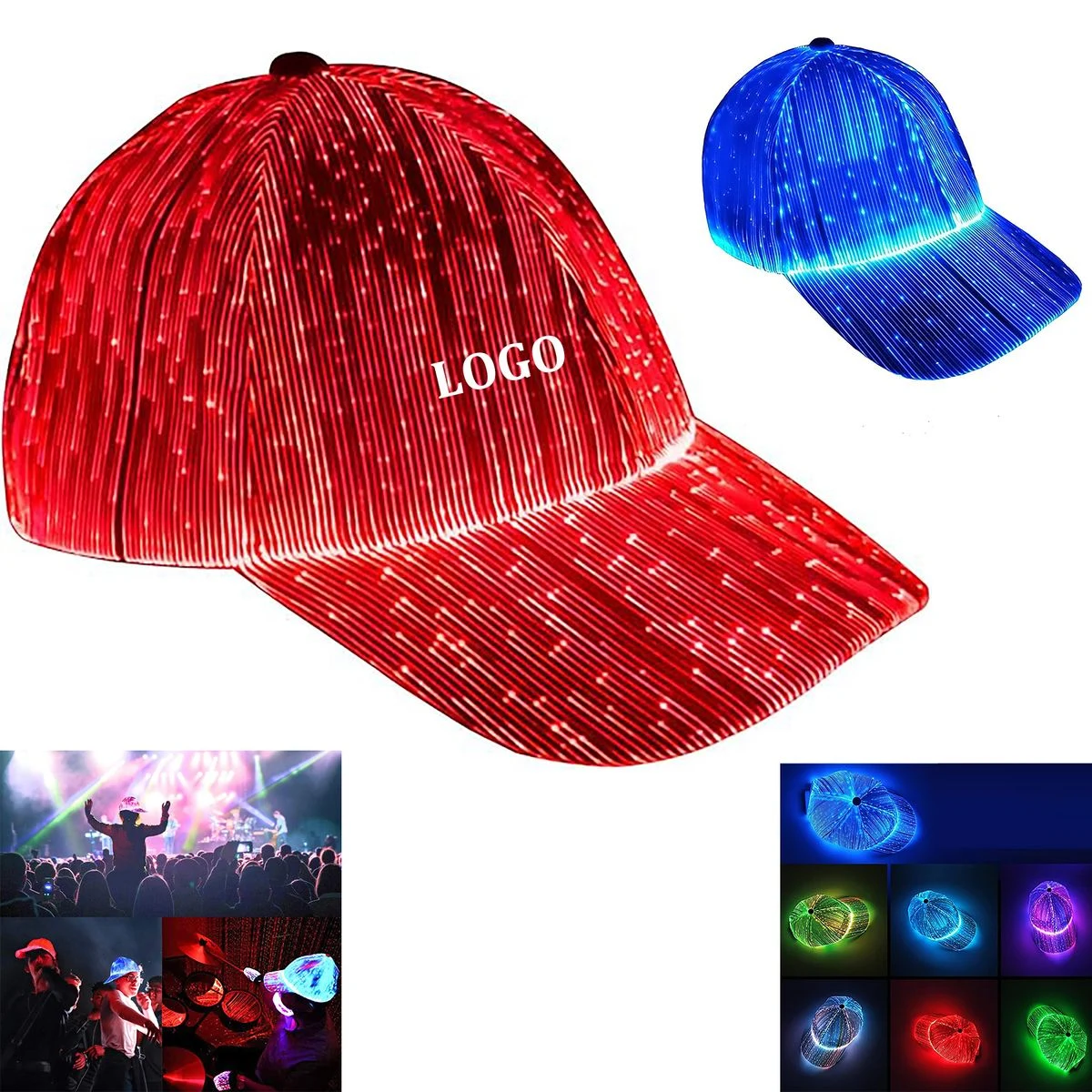 Party LED Baseball Cap 1