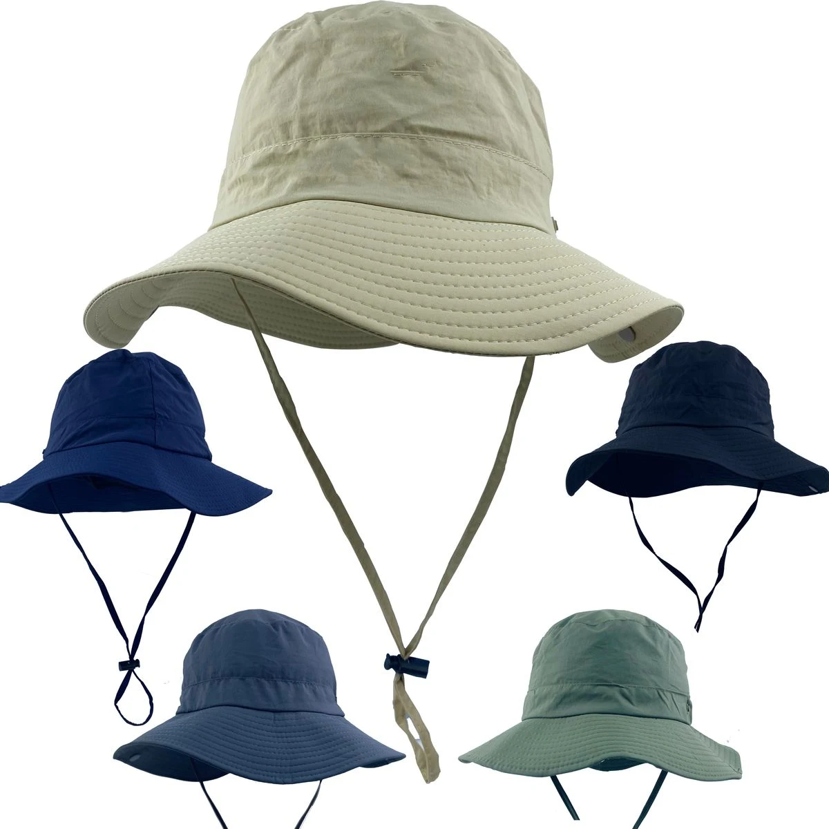Breathable Lifeguard Unisex Wide Brim Bucket Hats Caps 1