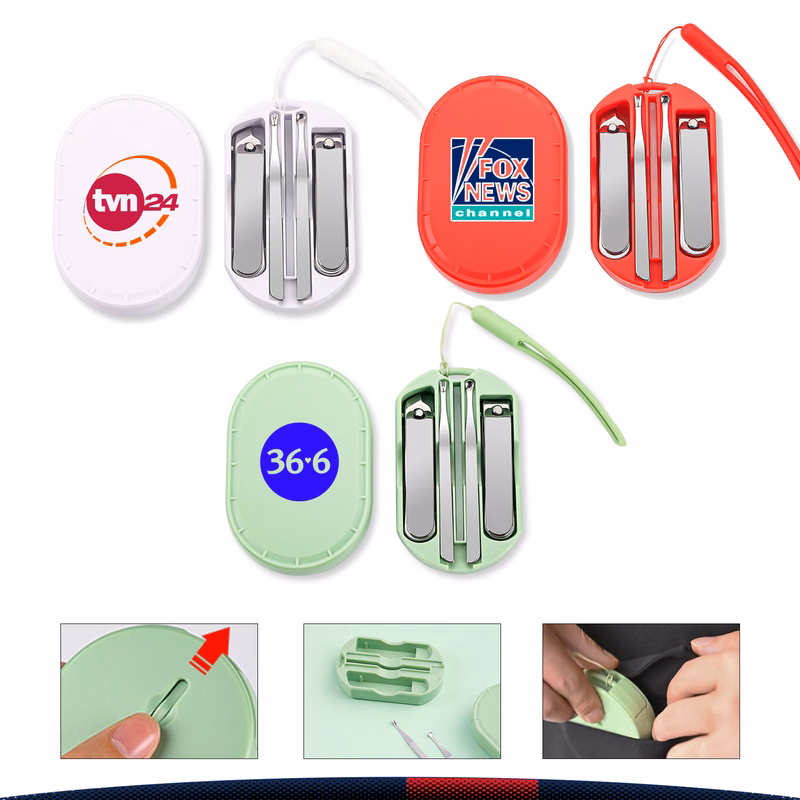 Rudsen 5-Piece Stainless Steel Nail Clipper Set