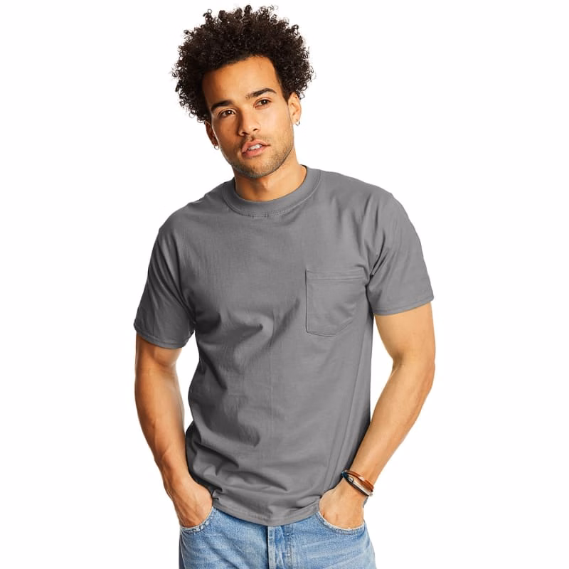 Hanes 6.1 Oz. Beefy-T® With Pocket