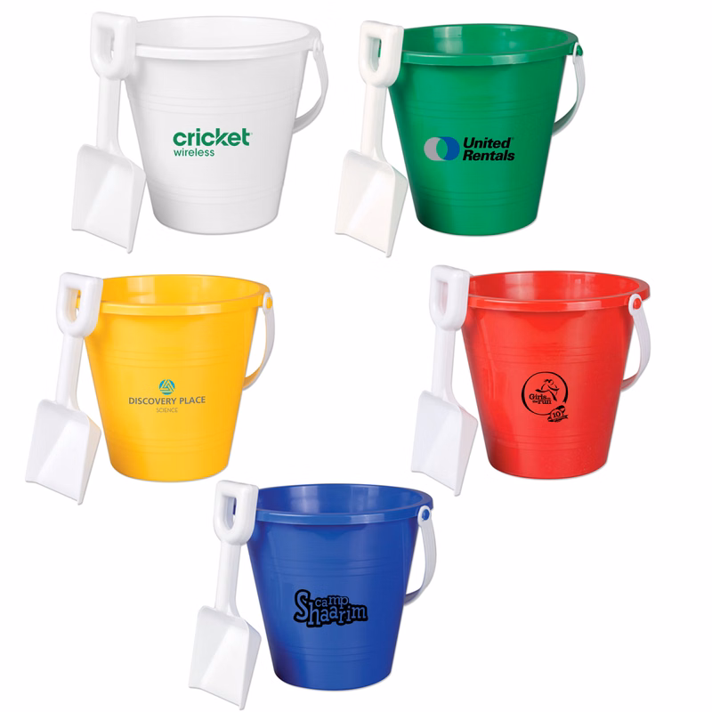 6" Sand Pail and Shovel