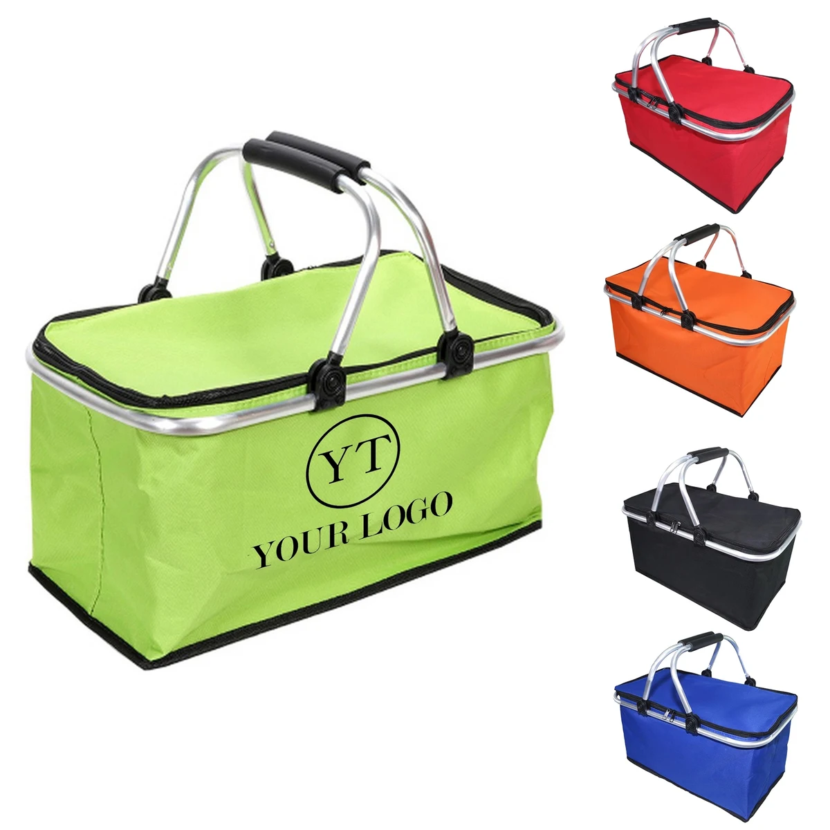 Aluminum Folding Picnic Basket 1