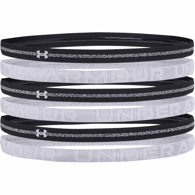 UA Heathered Mini Women's 6 Pack Headbands