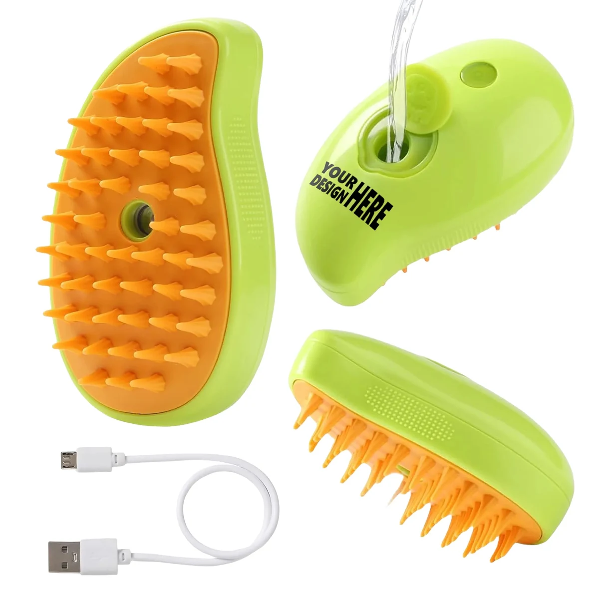 Electric Spray Pet Hair Removal Brush 1