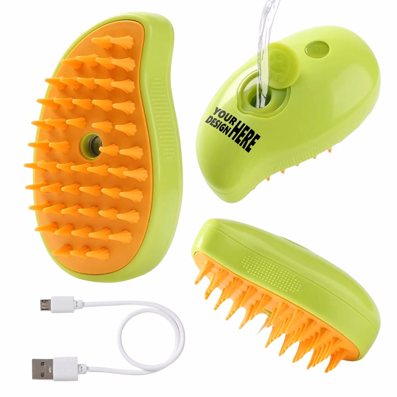 Electric Spray Pet Hair Removal Brush