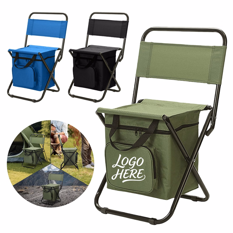 Outdoor Folding Chair with Cooler MOQ25