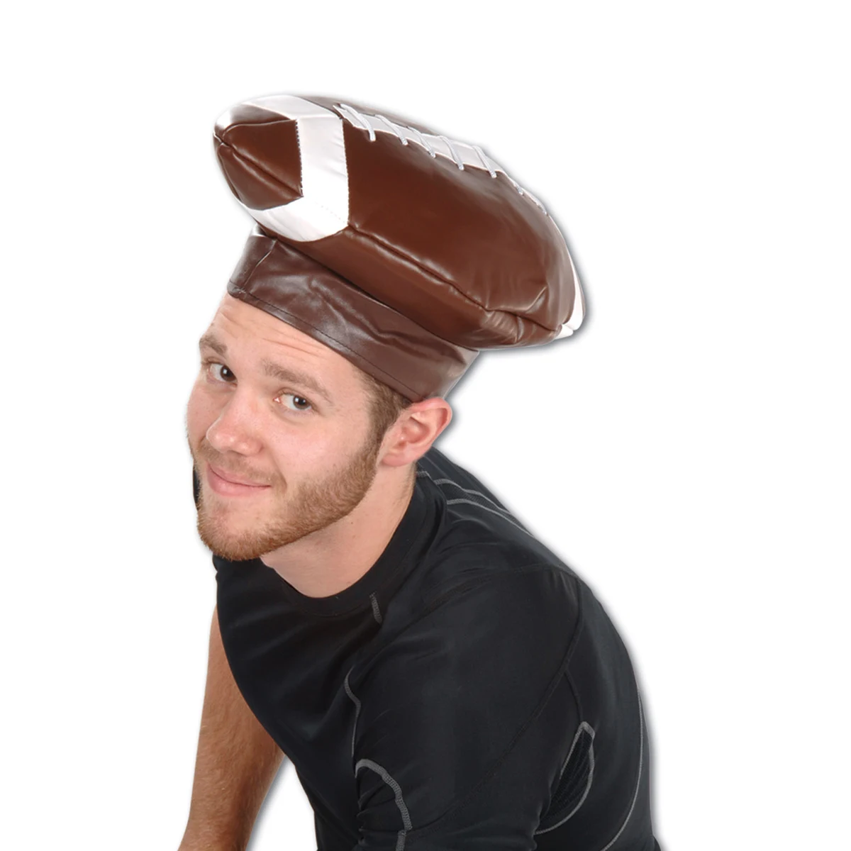 Vinyl Football Hat 1