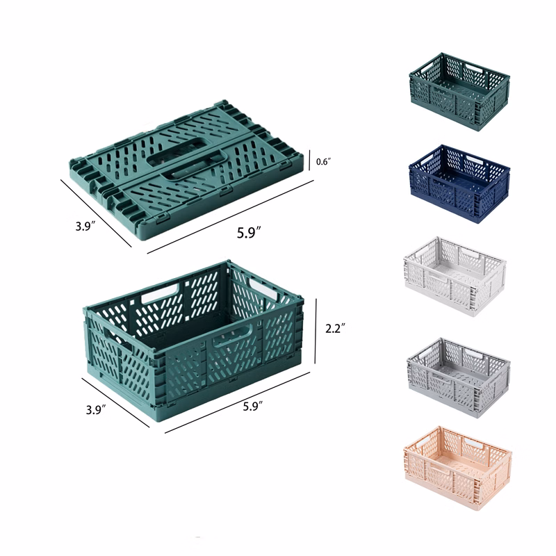 Plastic Folding Storage Basket