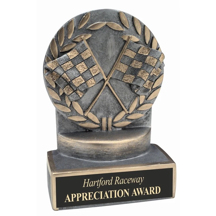 Racing Flags Wreath Award 1
