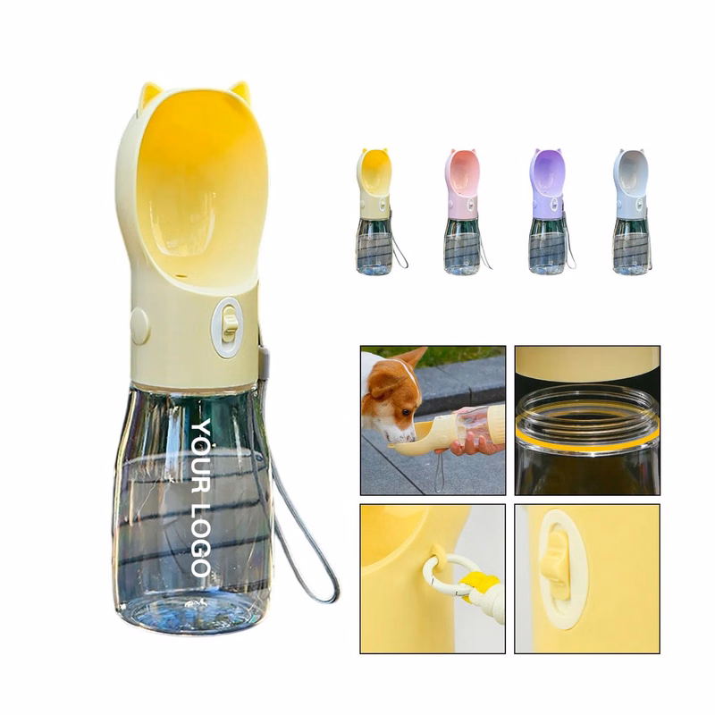 BPA Free Dog Water Bottle with Drinking Cup
