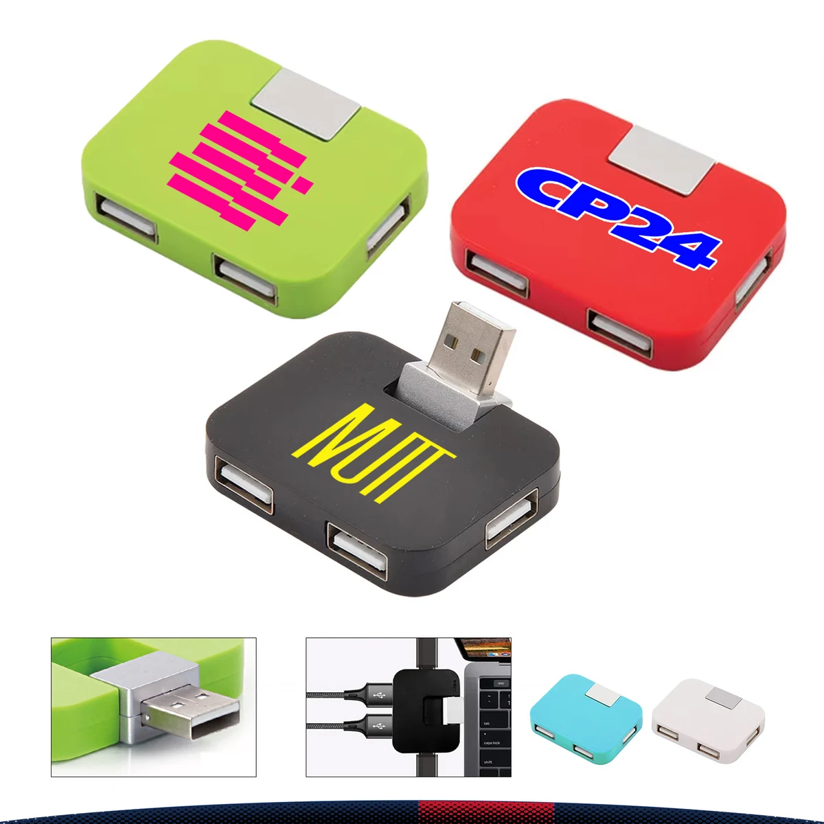 Portable Mini USB 2.0 Hub 1