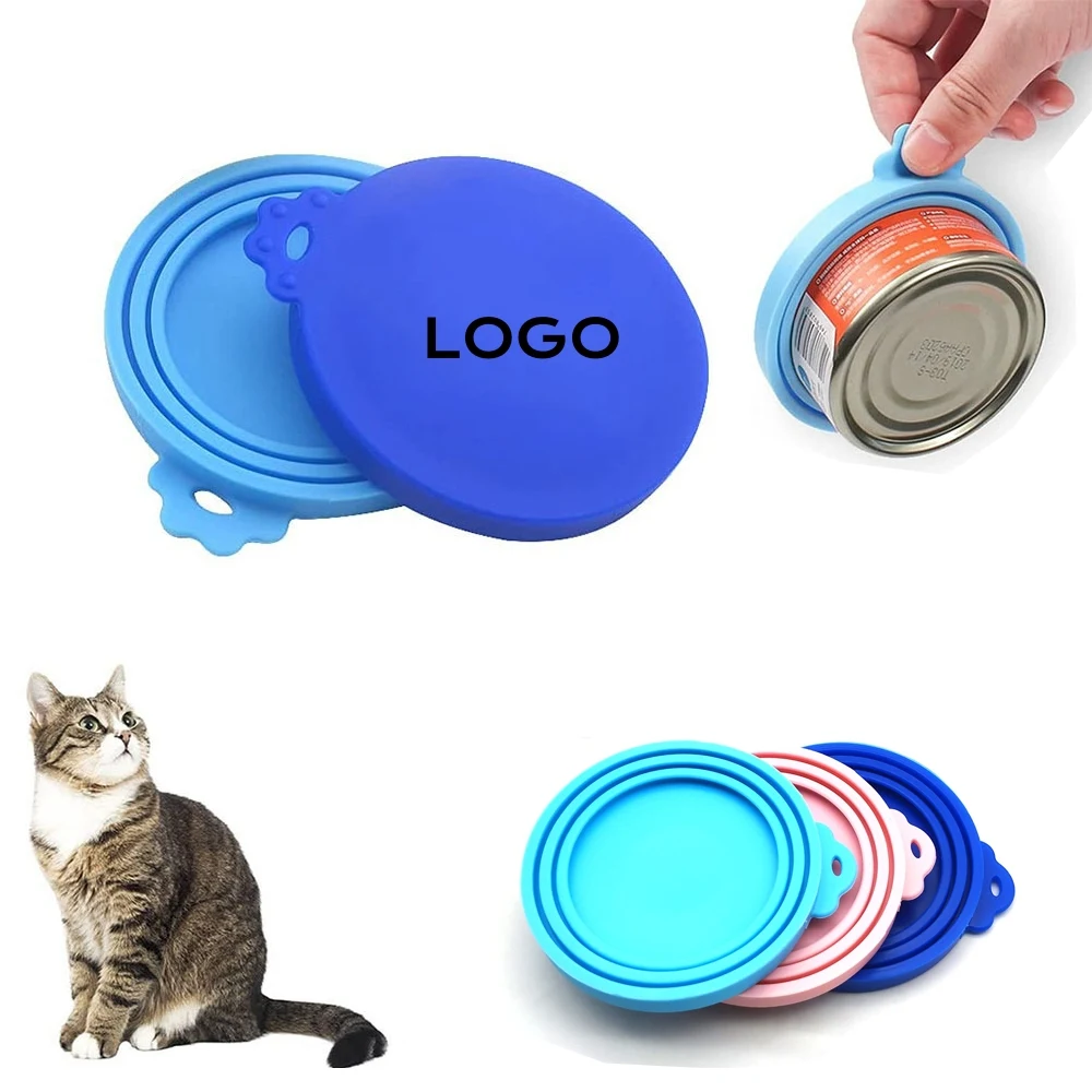 Reusable Silicone Lid for Pet Food Cans 1