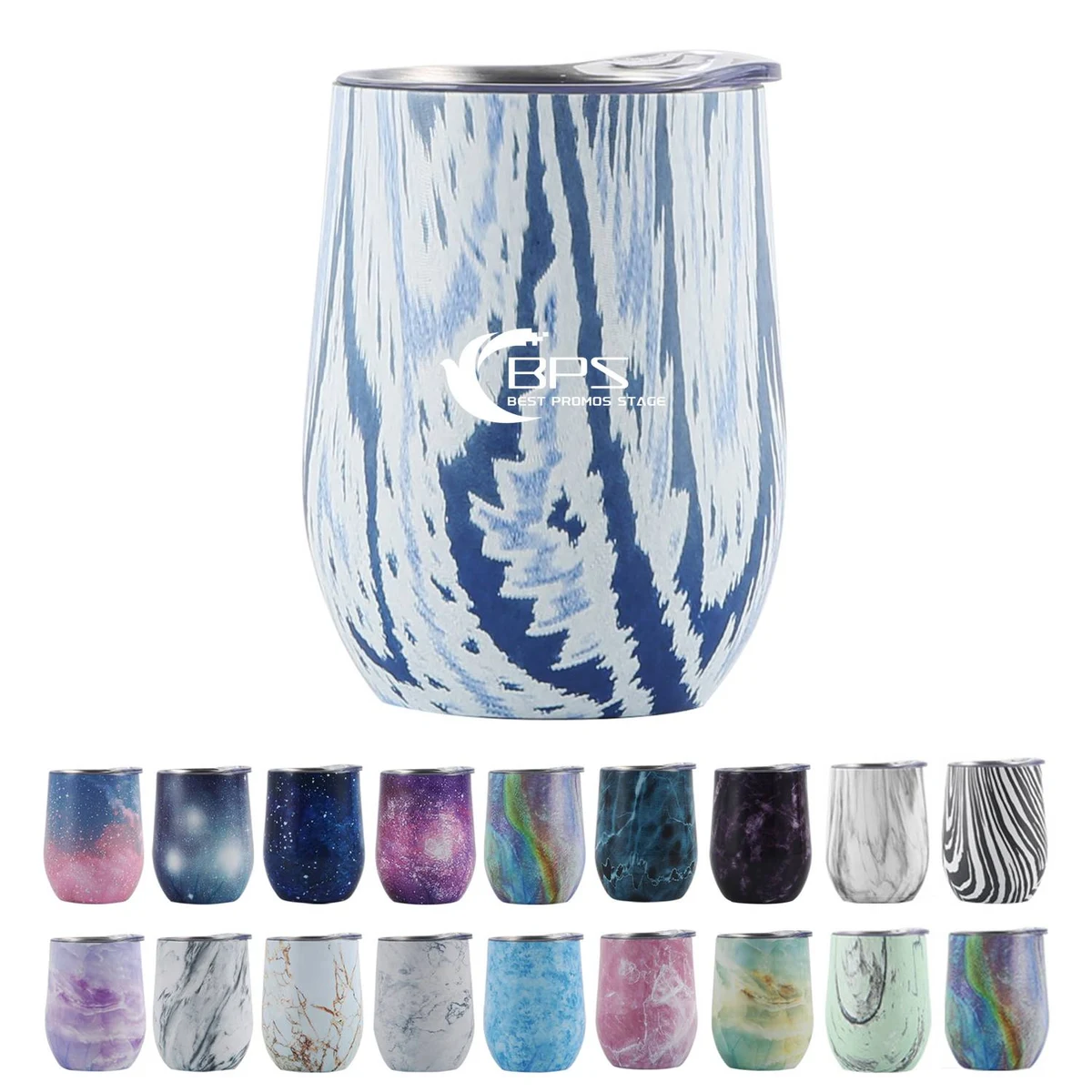 12oz Insulated Cup with Lid 1