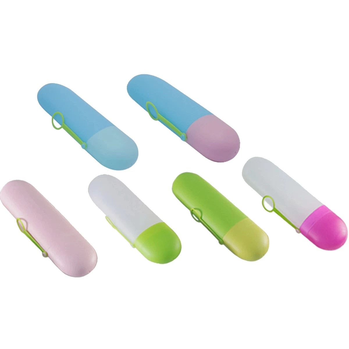 Plastic Toothpaste Toothbrush Case 1