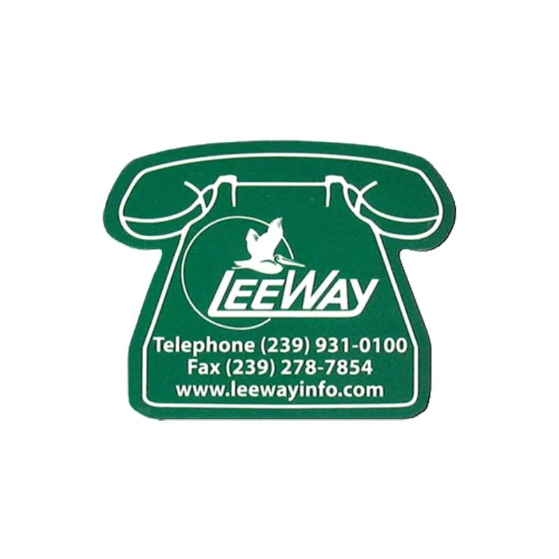 Telephone Stock Shape Vinyl Magnet - 20mil 1