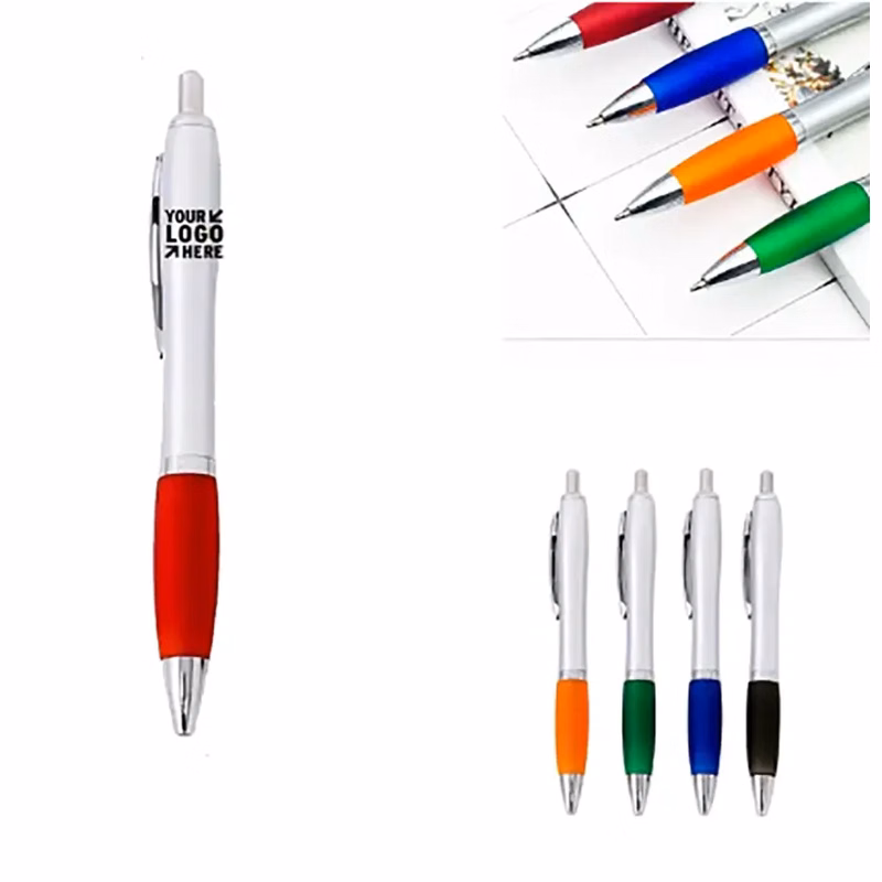 The Silver Ballpoint Pen - Customized Logo