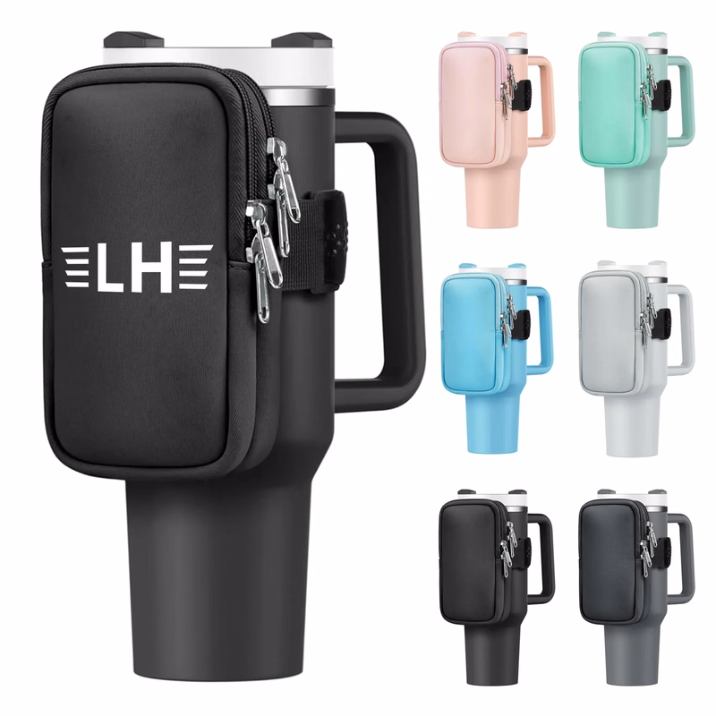 Water Bottle Zippered Pouch