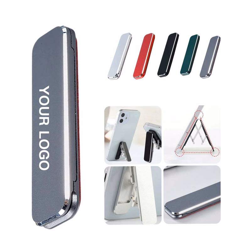 Portable Aluminum Phone Stand with Triangular Design