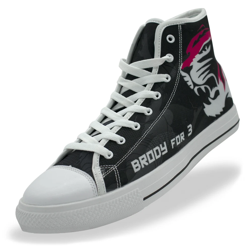 Canvas High Top Shoe 1