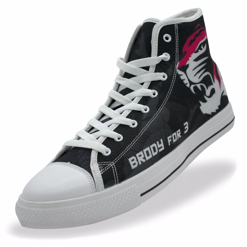 Canvas High Top Shoe