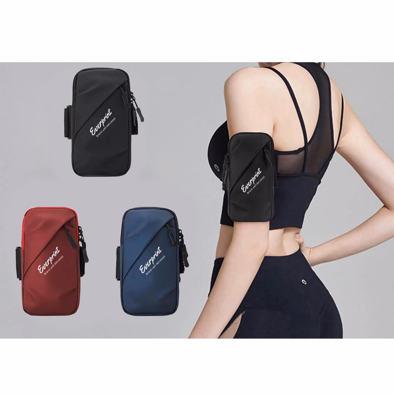 Outdoor Sports Double Pockets Arm Bag