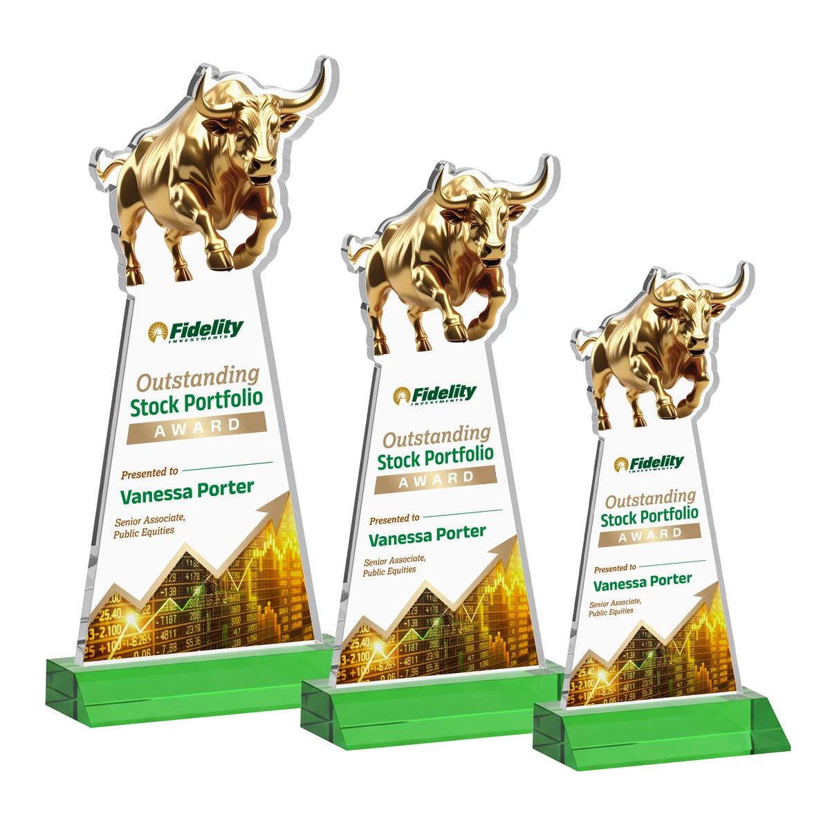 Raging Bull VividPrint™ Award - Green 1
