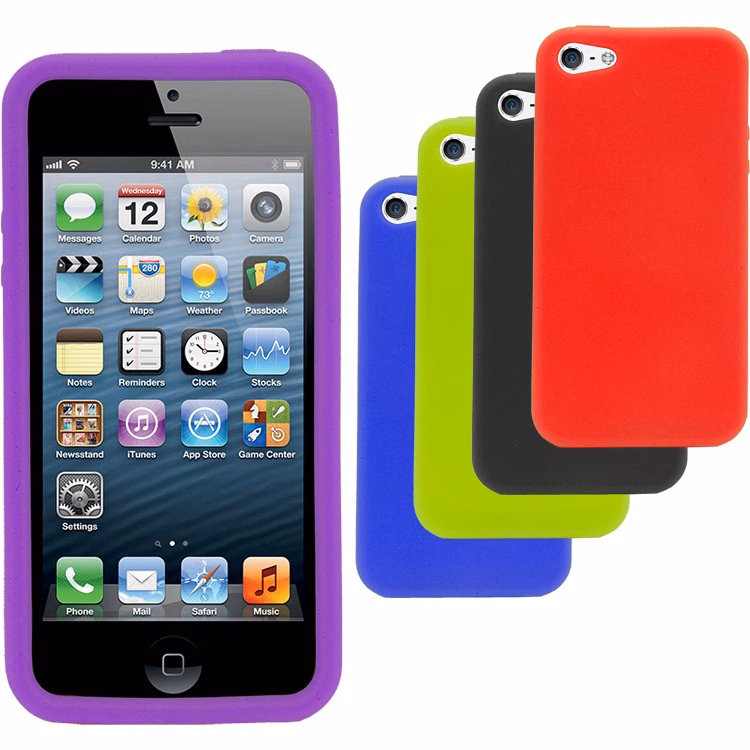Silicone Shell For iPhone 5 & 5s