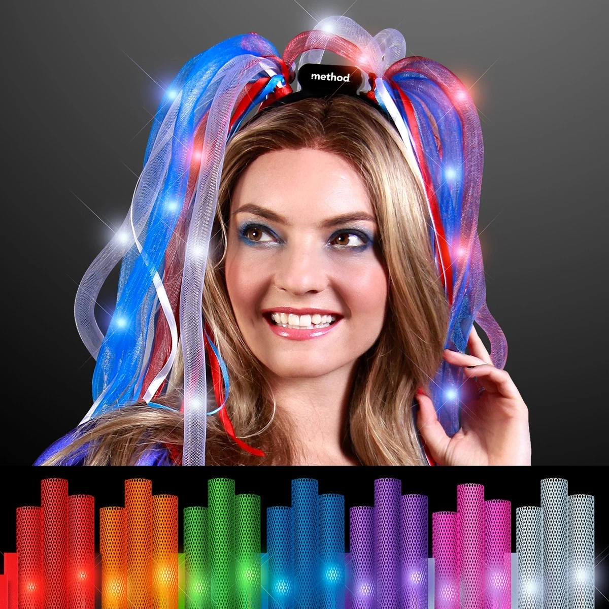 Light Up Hair Noodle Headband 1