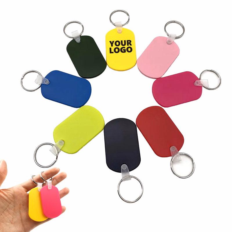 Oval PVC Vinyl Keytag
