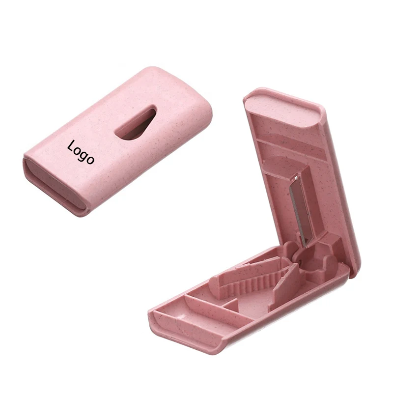 2 in 1 Portable Pill Cutter and Pill Box 1