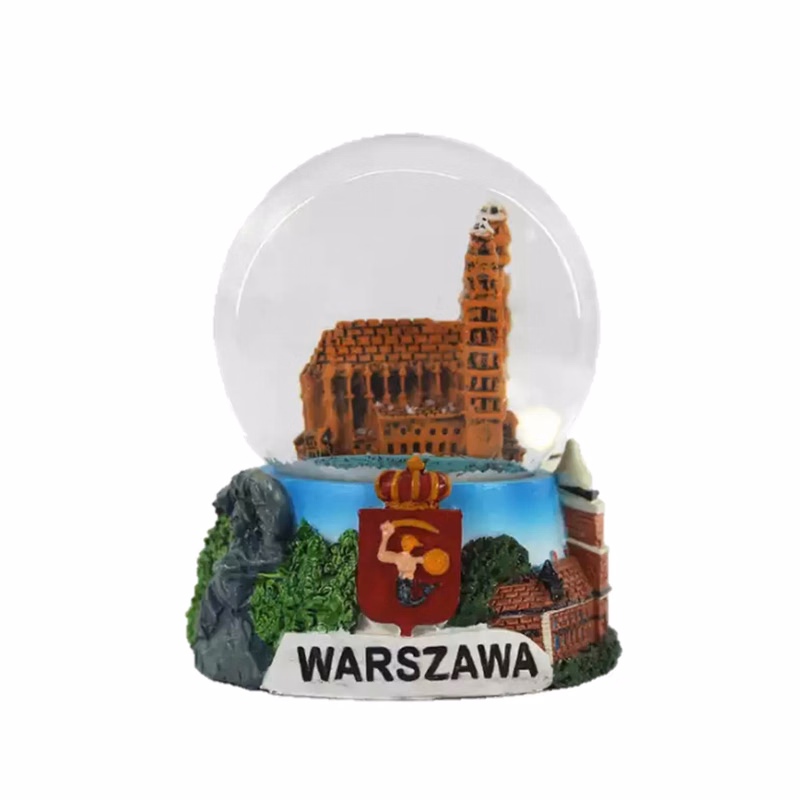 Custom Resin Tourist Souvenir Snow Globe