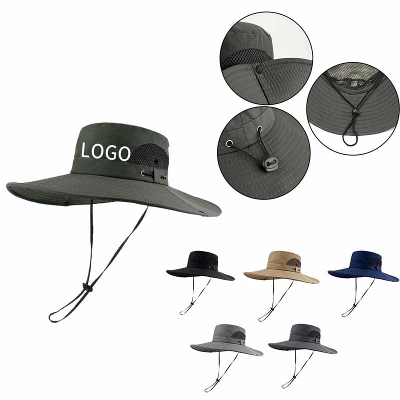 MOQ30 Sun-Protective Breathable Moisture-Wicking Hiking Hat